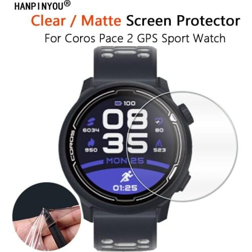 10Pcs For Coros Pace / 2 Pace2 Premium GPS Sport Watch Ultra Clear Glossy / Matte Screen Protector Soft Film -Not Tempered Glass