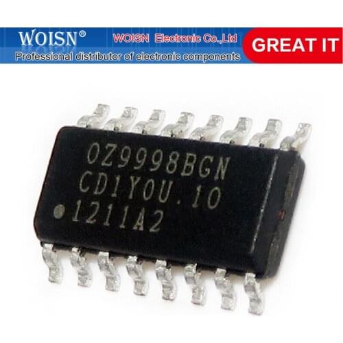 2PCS OZ9998BGN OZ9998 SOP-16 SOP16 SOP In Stock