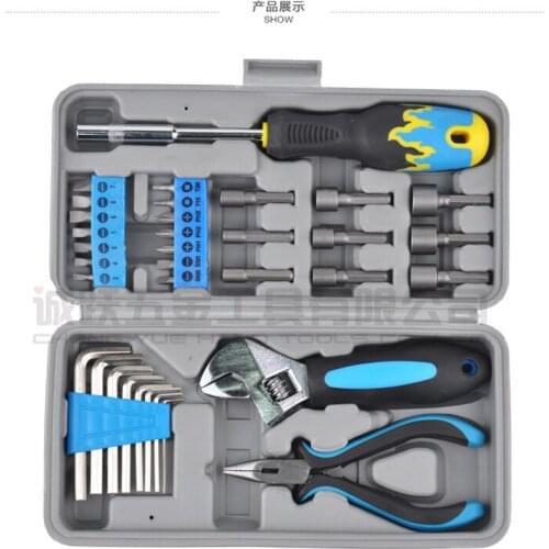 34PCS/Set High Quality Household Combination Tool Set Hand Tool Kit