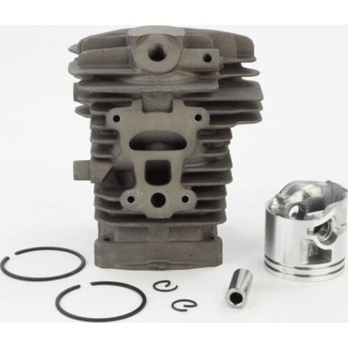 44mm Cylinder Piston Kit for MS211 Chainsaw Replacement Parts with Ring, Pin, Cylinder Liner Assembly