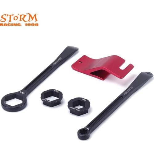 Aluminum Tyre Tire Iron Set Changing Tool Raceline Lever Hex Wrench Head 10MM 13MM 22MM 27MM 32MM With Bead Holder For Japanese