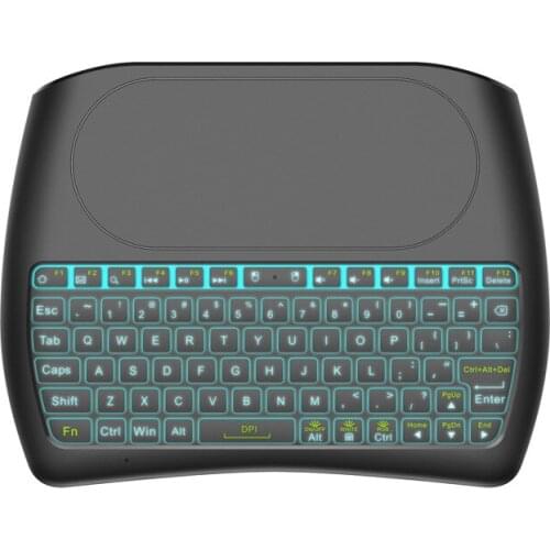 New Keyboard Flying Mouse Silk Screen Printing Wireless Keyboard 2.4GHz Mini I8 Keyboard MX3 Flying Mouse