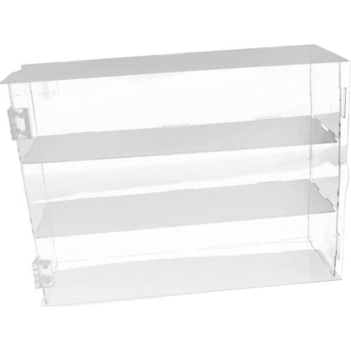 Action Figure Display Case Dustproof Showcase Box for , 1/6 Scale Figures Collectibles for Cabinet Countertops Table
