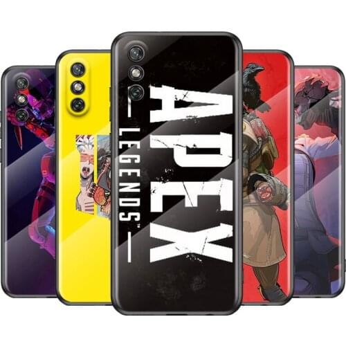 Tempered Glass Cover Game Apex legends For Huawei Y6 Y7 Y9 Y5P Y6P Y8S Y8P Y9A P Smart Z 2019 2020 2021 Phone Case