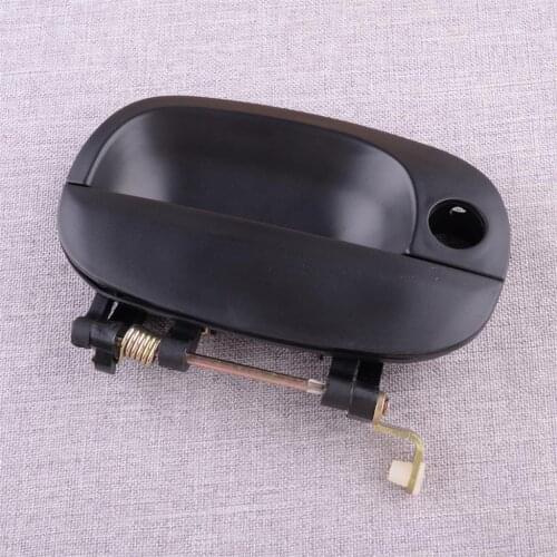 CITALL Black 1pc Right Front Middle Slide Door Handle Fit For Hyundai H1 Starex 1998 1999 2000 2001 2002 2003 2004 2005 2006