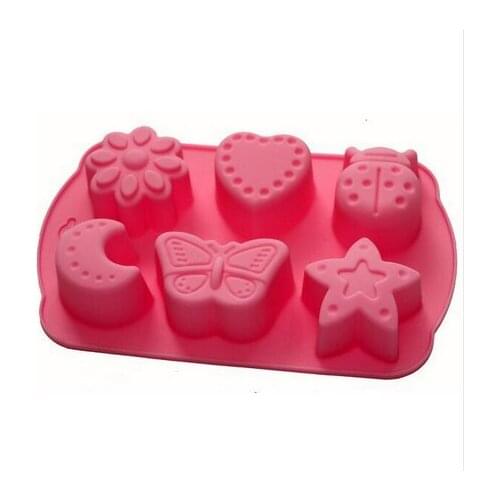 Pasta Maker Soap DIY Mould Star Butterfly Moon Beetle Heart Flower Silicone Mold