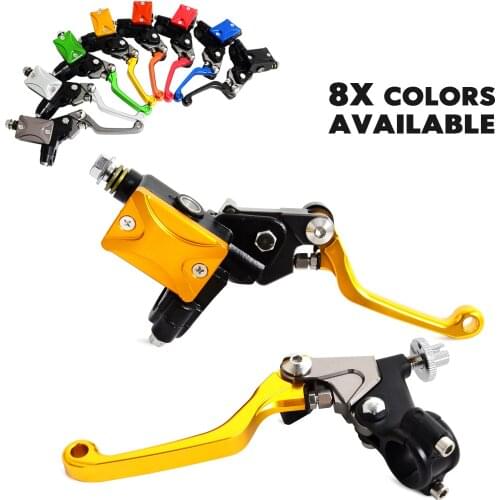 CNC Hydraulic Brake & Cable Clutch Lever Set Assembly For Suzuki RM85 RM125 RM250 RMZ250 RMZ450 DRZ450S DRZ450M RMX 250S 450Z