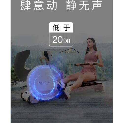 Intelligent Magnetic Resistance Small Mute Magnetic Control Folding Fitness Rowing Machine