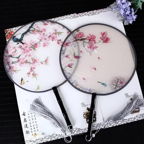 Chinese fan Handmade Furniture decoration antiquity Hand fan