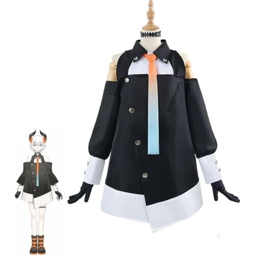 Hololive VTuber Levi Elipha Cosplay Costumes Women Fancy Outfits Coat Top Pants Halloween Carnival Uniforms Custom Made