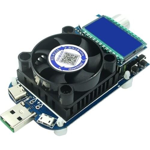 KZ35 Constant Current Electronic Load USB Type C QC2.0/3.0 AFC FCP triggers Battery Testser Discharge Capacity meter