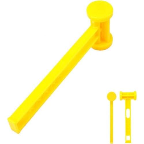 60% Hot Sale1 PC Portable Outdoors Camping Hammer Multi-function Lightweight PE Mini Tent Nail Hammer Random Color