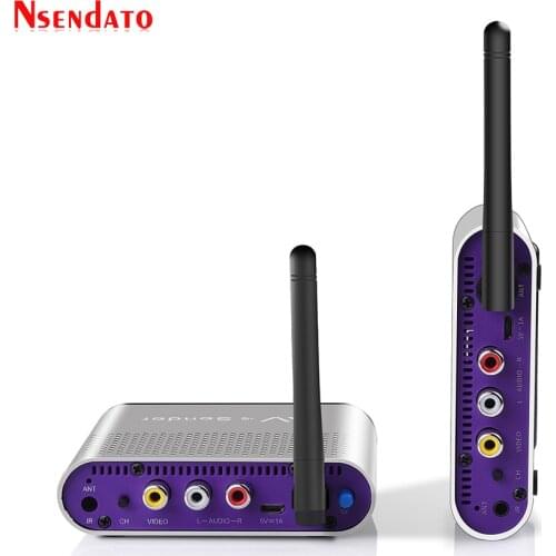 Measy AV530 5.8G Wireless AV Transmitter Receiver Audio Video SD TV AV Signal Sender receiver Go Through Wall 300M / 1000FT