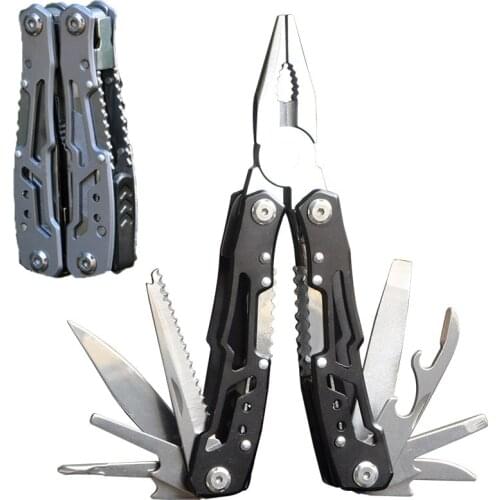 Multi Tool Pliers Folding Screwdriver Can Opener Knife Versatile Repair Stainless Steel EDC Gear Outdoor Camping Survival Tools