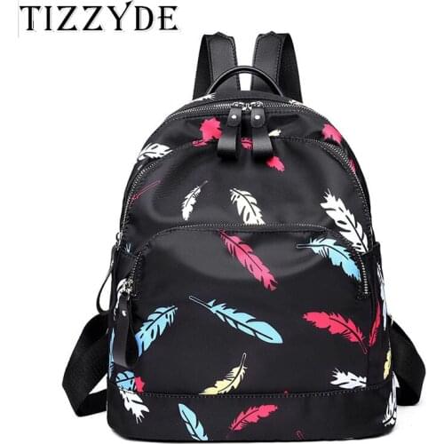 New Designer Backpack High Quality Nylon Women Shoulder Black Bag Casual Backpack School Bags for Teenage Girls Mochila LAY184