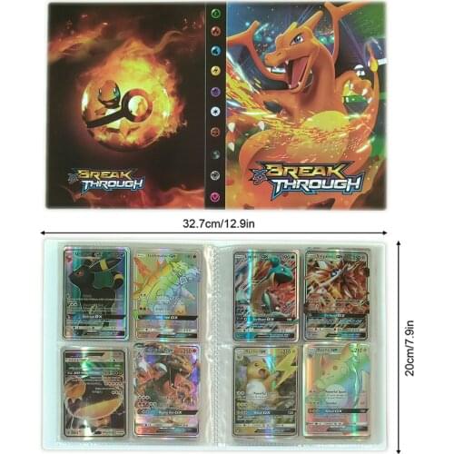 Pokemon Card Binder Collection Pokemon Cards Album Book Toy Card Protection Handbook for Pokemon GX EX 30 Page Hold 240pcs