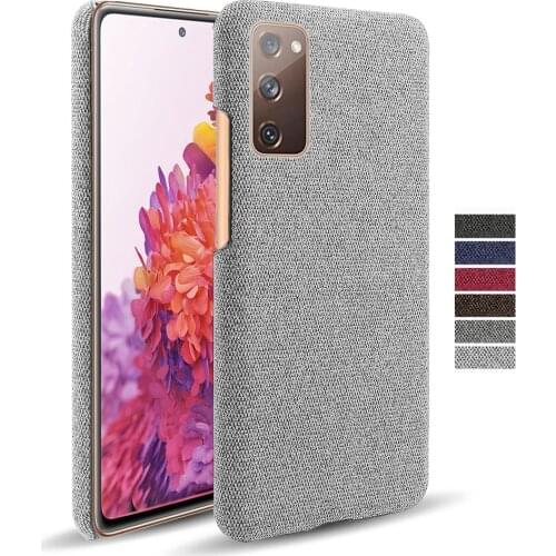Luxury Febric Antiskid Cover Funda For Samsung Galaxy S20 FE A50 A51 A71 Note 20 Ultra S 10 Lite S9 S8 Plus A31 A30 A70 A20 Case