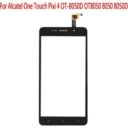 6.0" Touch Screen For Alcatel One Touch Pixi 4 OT-8050D OT8050 8050 8050D Touch Screen Digitizer Sensor Front Glass Lens Panel