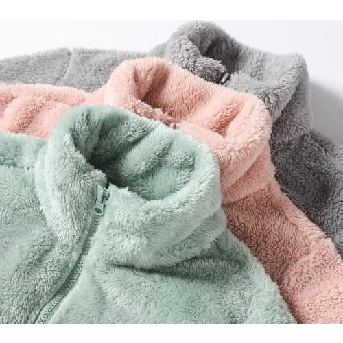 Outerwear Hip Hop Cardigans Jacket Men Winter Thick Hoodies Tops Unisex Fluffy Fleece Sweatshirts Coat Sweatshirts Mens Clothing