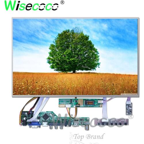 Wisecoco 15.4 inch antiglare lcd screen monitor LVDS HDMI VGA 30 pins driver board 60Hz portable PC 1280 *800