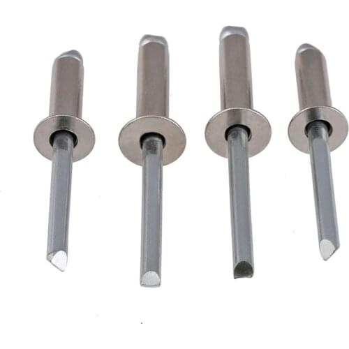 304 stainless steel open rivet, round head, pop rivet, decoration nail, hollow rivet m3.2 m4