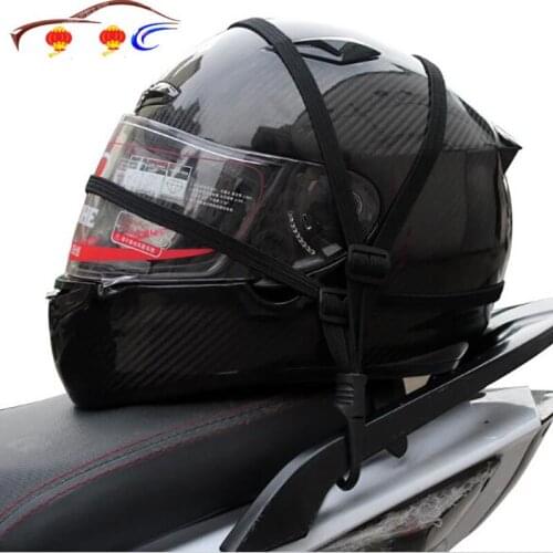 60cm Motorcycle Strength Retractable Helmet Luggage Rope Bungee Cord Bandage Strapping Tape Elastic Strap Net Cable Ties Belting