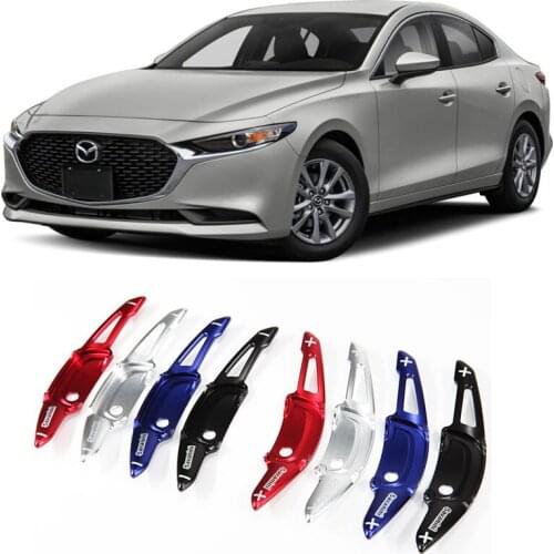 Savanini Alloy Add-On Steering Wheel DSG Paddle Shifters Extension Fitted For Mazda 3 2020