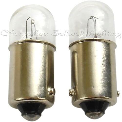 Hot Sale!ba9s T10x24 12v 4w Miniature Lamp Bulb Light A048