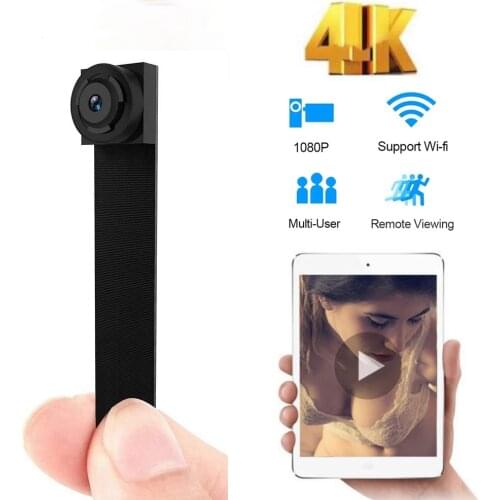 HD 4K 1080P DIY portable WiFi IP mini camera P2P wireless mini network camera camera recorder supports remote night vision