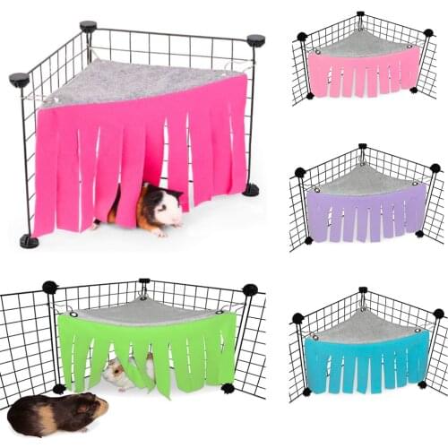 New Guinea Pig Toy Bed Pet Hammock Rat Hamster Cage Sleeping House Beds Small Animals Tent Hamster Accessories