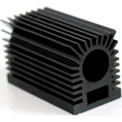12mm laser radiator, aluminum heat sink, laser module heat sink, all-aluminum laser fixing bracket