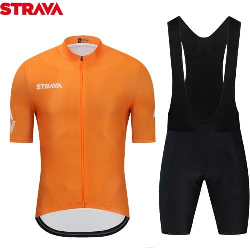 Summer team Cycling Jersey Set Mens Clothing Bike Clothes Cycling Clothing Breathable Short Sleeve Suit