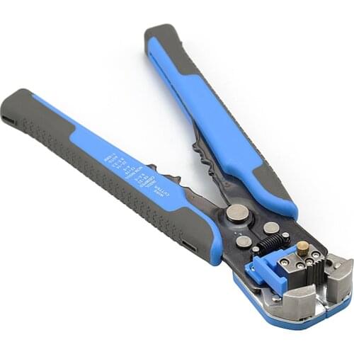 Multi Functional Pliers wire stripper cutting clamping pliers adjustable stripping length wire and cable stripping terminal tool