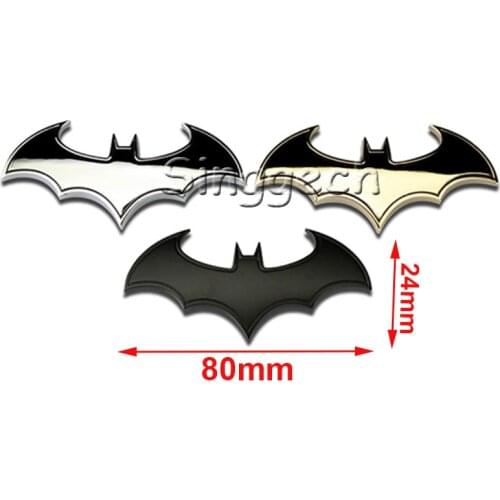 Metal Bat Car Styling Stcikers for Bmw E46 Audi A3 Volkswagen Opel Astra H Skoda Octavia Accessories Car-Stylng Stickers on Cars