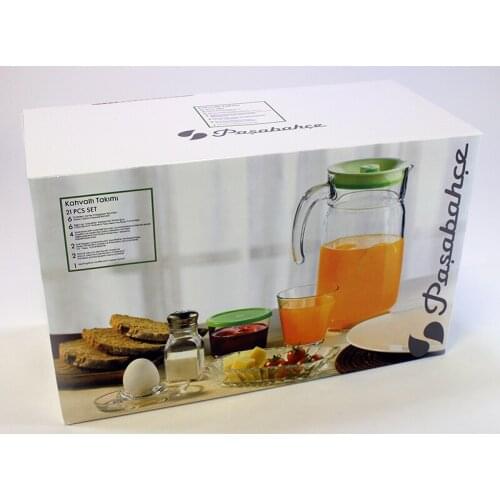 Pasabahce 95694 Breakfast Set 21 Piece