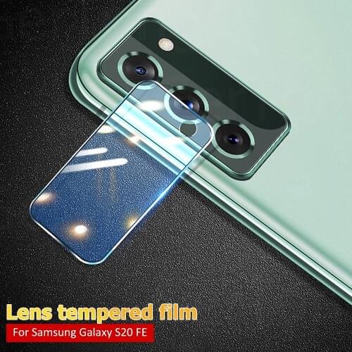 3Pcs Camera Lens Tempered Glass for Samsung Galaxy S21 S21 Ultra Plus S20 FE Screen Protector Film For samsung s21+ s20fe s 20fe