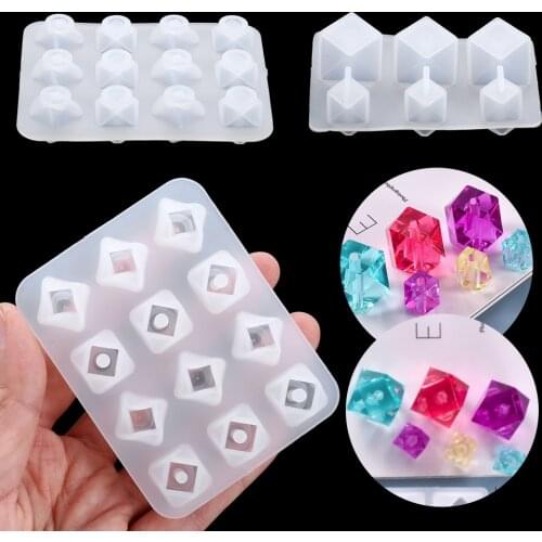 1PC Sphere Shape Silicone Crystal Epoxy Mold Jewelry Making Resin Casting Transparent Handmade DIY Cake Epoxy Mold