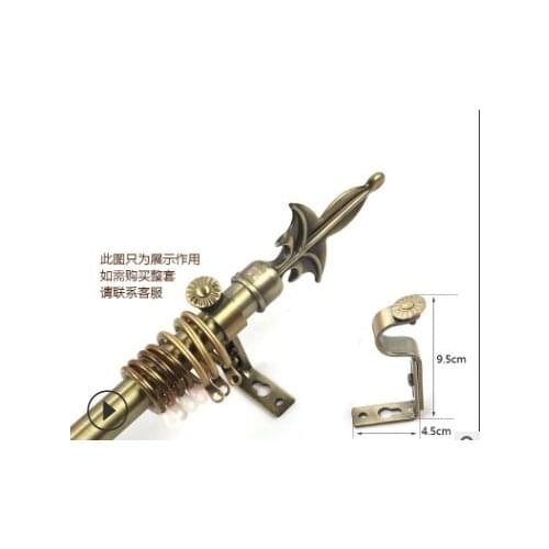 Mix 4colors Window-Dressing Hardware accessories Curtain rod bracket 4.5*9.5cm
