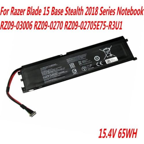 High Quality RC30-0270 Battery For Razer Blade 15 Base Stealth 2018 Series Notebook RZ09-03006 RZ09-0270 RZ09-02705E75-R3U1