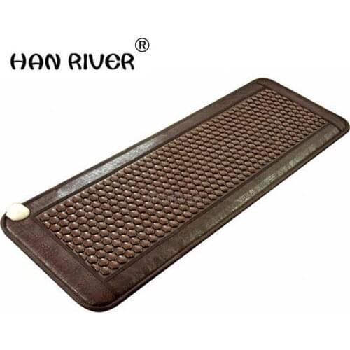 HANRIVER 2020 Most Popular Natural Heating Tourmaline Mat Thermal Massage heat Cushion Massage Mattress Health Care