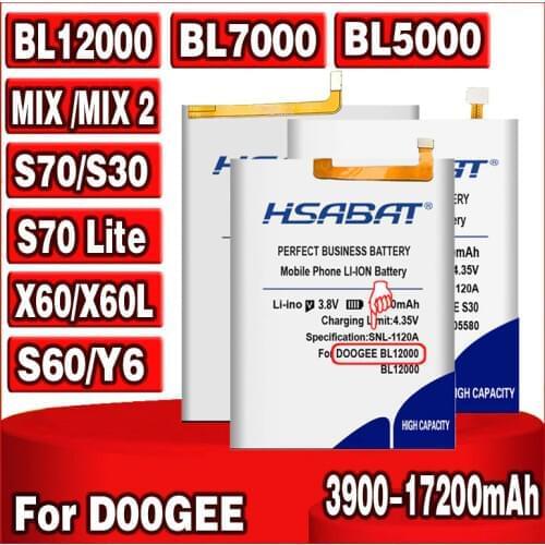 HSABAT DOOGEE S60 Lite Phone Batteries