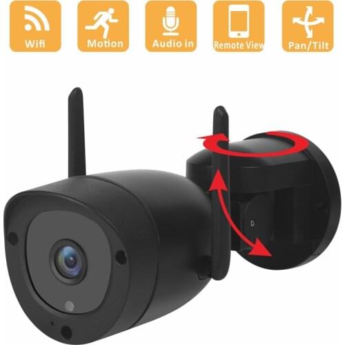Wifi surveillance PTZ Camera 1080P IP Outdoor Onvif Two Way Audio Home Security Camera Night Vision Human Detection TF Card