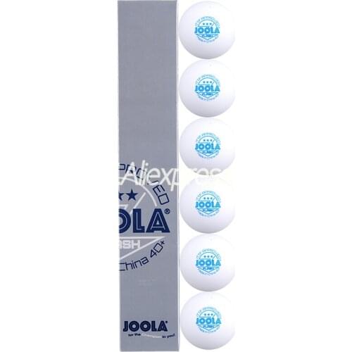 12 Balls JOOLA FLASH 3-Star / Seamless Table Tennis Ball Poly White Original JOOLA 3 Star Ping Pong Balls ITTF Approved