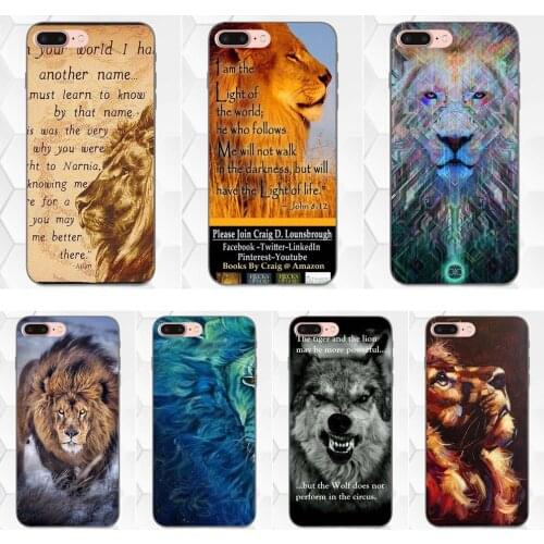 Soft Protective Skin Powerful Lion For Xiaomi Mi Mix Max Note 2 2S 3 5X 6 8 SE A1 Play F1