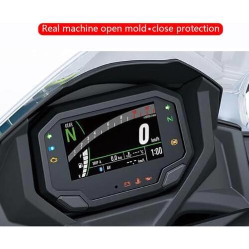 2021 New Motorcycle Cluster Scratch Protection Film Screen Protector for Kawasaki Z650