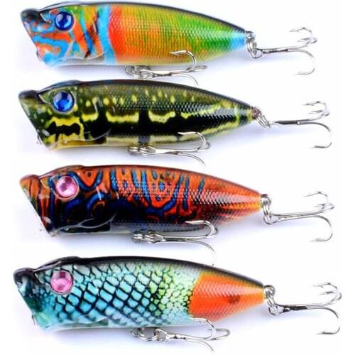 Fishing Lures Topwater Floating Popper Hook Bait Helpful Fishing Tackle Tool Wobbler Artificial Plastic Hard Bait Fishing Tackle