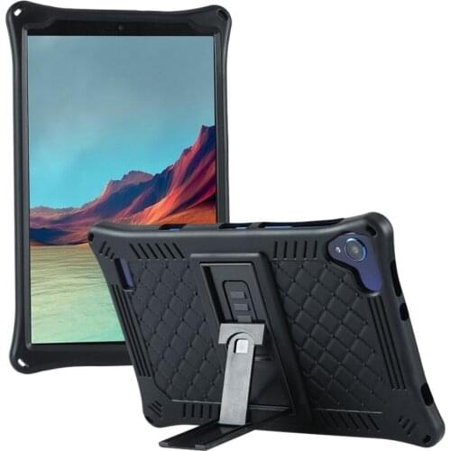 Silicone Shockproof Case For Samsung Galaxy Tab A 8.0 2019 Case With Shoulder Strap Tablet Funda For Samsung P200 P205 T290 T295
