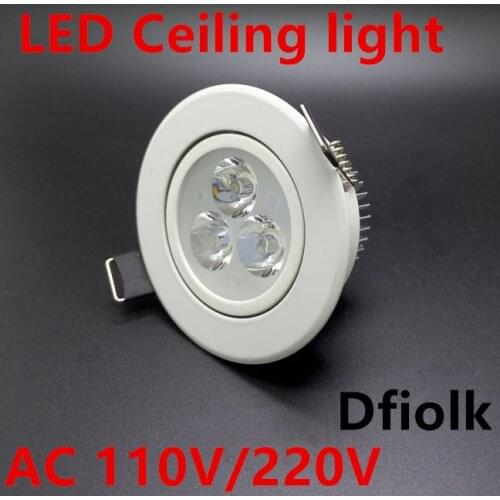 LED Downlight 3W 5W 7W Crystal LED Wall-mounted Downlight Wall-mounted Downlight Ceiling Light Warm & Warm White Lighting Home L