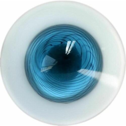 [wamami] 14mm Blue Glass Eyes Eyeball BJD Doll Dollfie Reborn Making Crafts