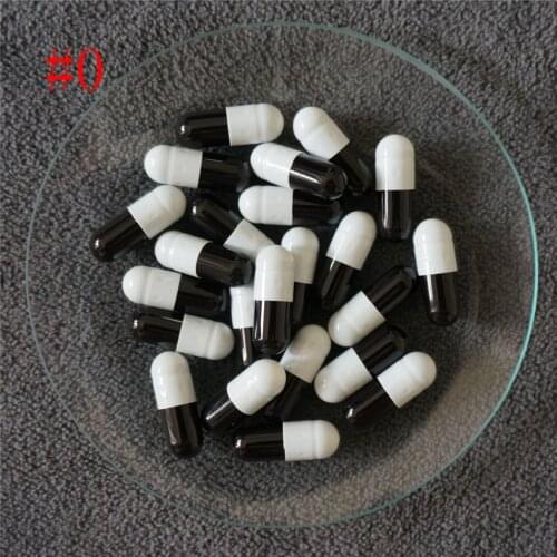 0# 3000pcs 0 Size High Quality Hard Gelatin Empty Capsules, DIY Cosmetic Hollow Gelatin Capsules ,Joined or Separated Capsules